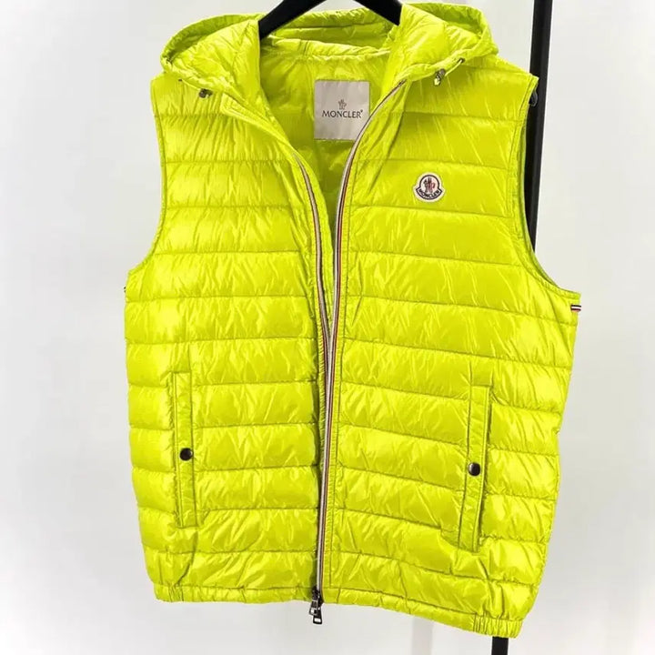 [BUNJANG] Moncler Gien Hooded Down Lightweight Vest Zip-up / 몽클레어 지앙 후드 다운 경량 베스트집업 ㅡ 105사이즈