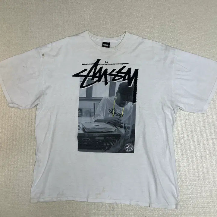 [BUNJANG] Stussy J Dilla Graphic Tee XXL / 00s 빈티지 스투시 J딜라그래픽 티셔츠 XXL