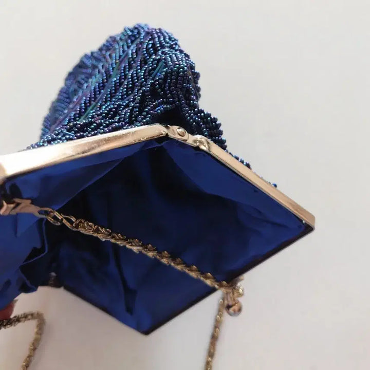 [BUNJANG] Handmade Shell Design Chain Bag / 핸드메이드  비즈 쉘 디자인 체인백