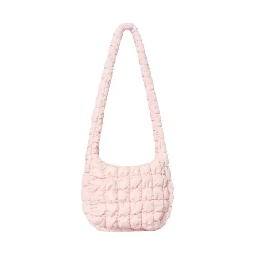 [BUNJANG] COS Quilted Messenger Bag Baby Pink / [코스] 코스 퀼티드 메신저백 베이비 핑크 새상품