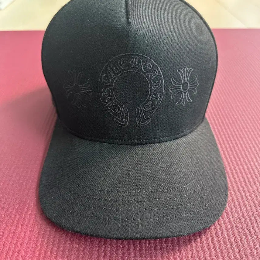 [BUNJANG] Chrome Hearts Horseshoe Trucker Hat Black / 크롬하츠 홀스슈 트러커모자