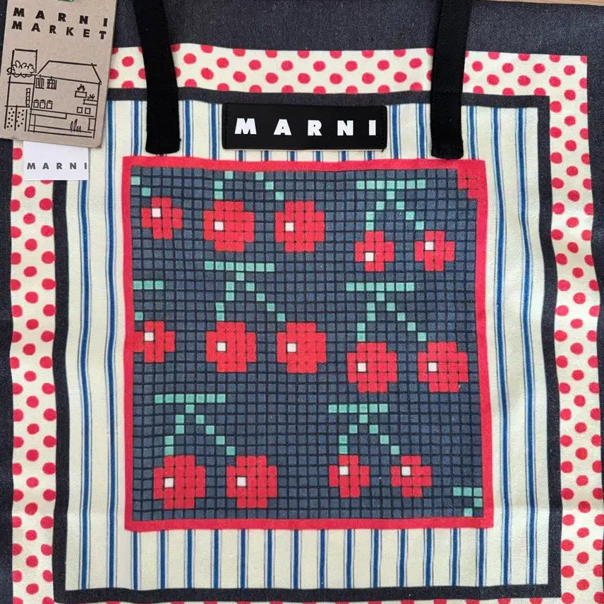 [BUNJANG] Marni Style Eco Bag / 색감이 넘이쁜 에코백(새제품)
