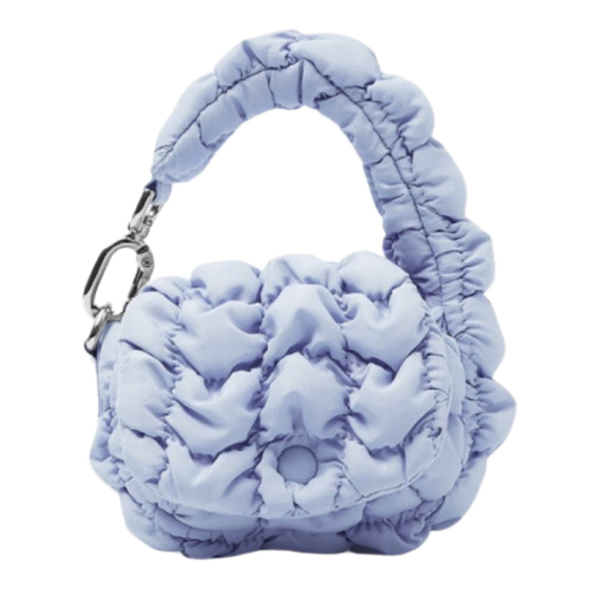 [BUNJANG] COS Quilted Nano Bag Keyring Blue / [코스] 코스 퀼티드 나노백 키링 블루