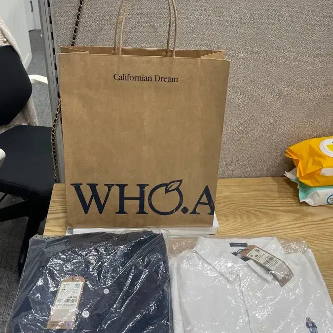 [BUNJANG] 후아유 린넨 셔츠 네이비 WHYAF3731U / 후아유 린넨 셔츠 네이비 WHYAF3731U