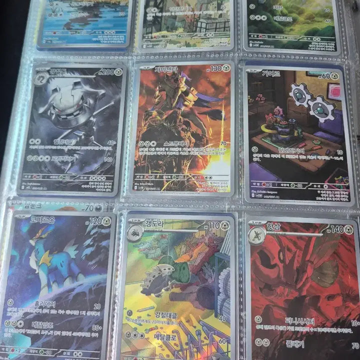 [BUNJANG] Pokemon Card AR Set (20 types) + Pikachu, Wartortle / 철타입 20종 ar 포켓몬카드 팝니다+피카츄,어니부기등