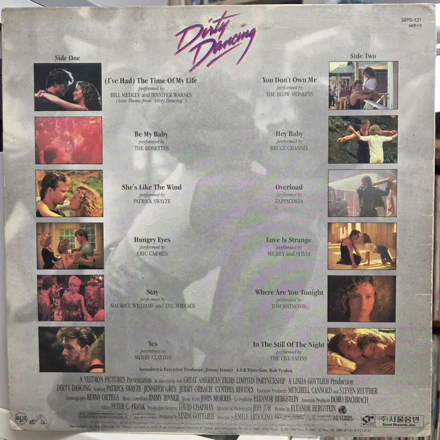 [BUNJANG] Dirty Dancing Original Soundtrack 1987 / DIRTY DANCING O.S.T