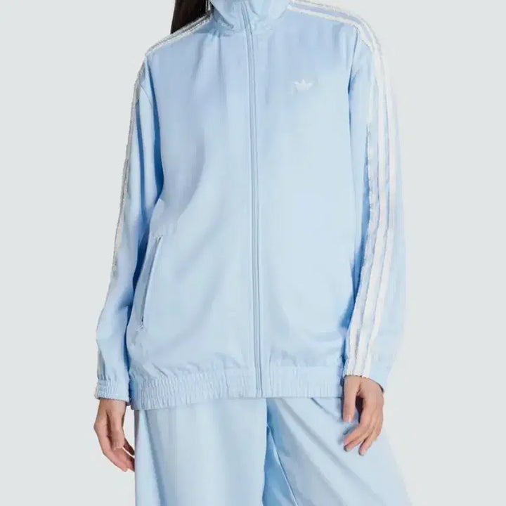 [BUNJANG] Adidas Satin Ruffle Track Top KC8811 / 아디다스 새틴러플 트랙탑 KC8811 새상품