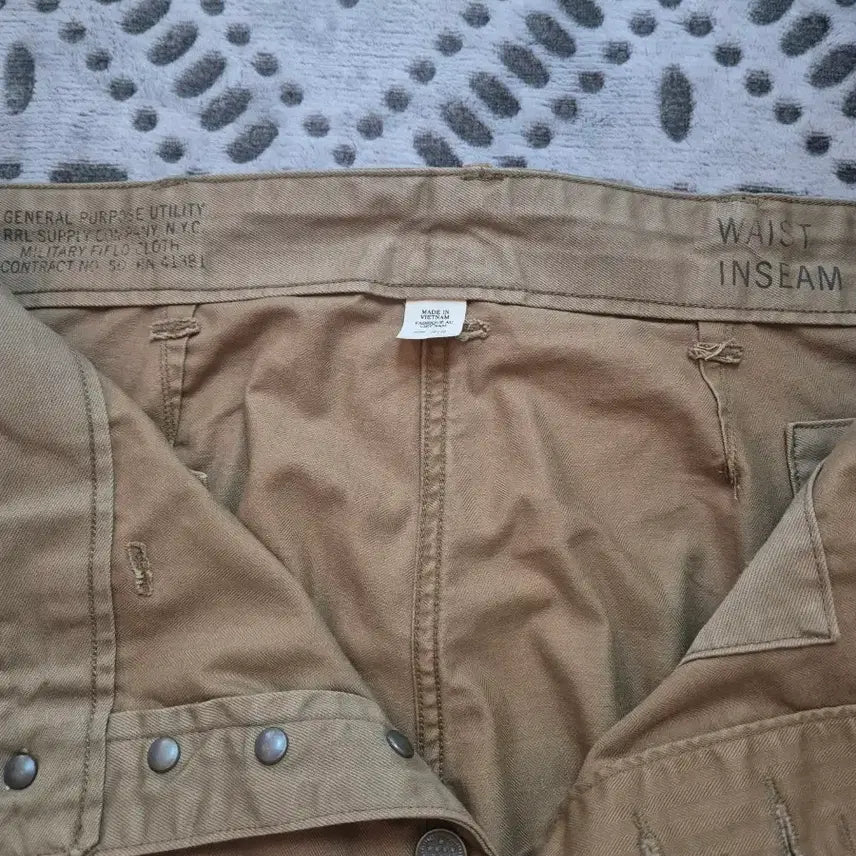 [BUNJANG] RRL Herringbone Twill Cargo Pants / rrl 더블알엘 헤링본 트윌 카고 팬츠