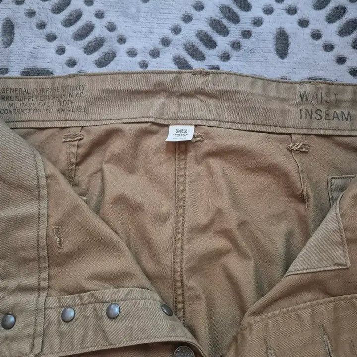 [BUNJANG] RRL Herringbone Twill Cargo Pants / rrl 더블알엘 헤링본 트윌 카고 팬츠