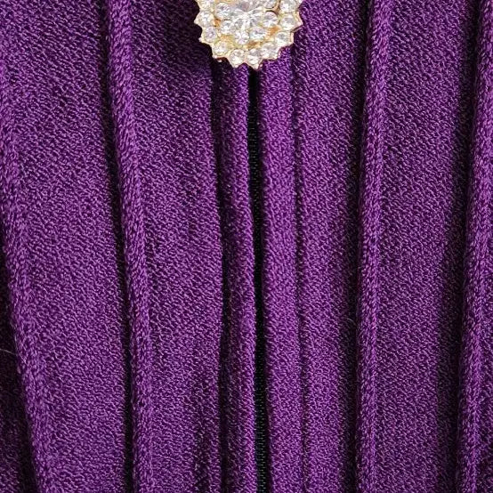 [BUNJANG] Purple Knit Cardigan / 퍼플 니트 가디건