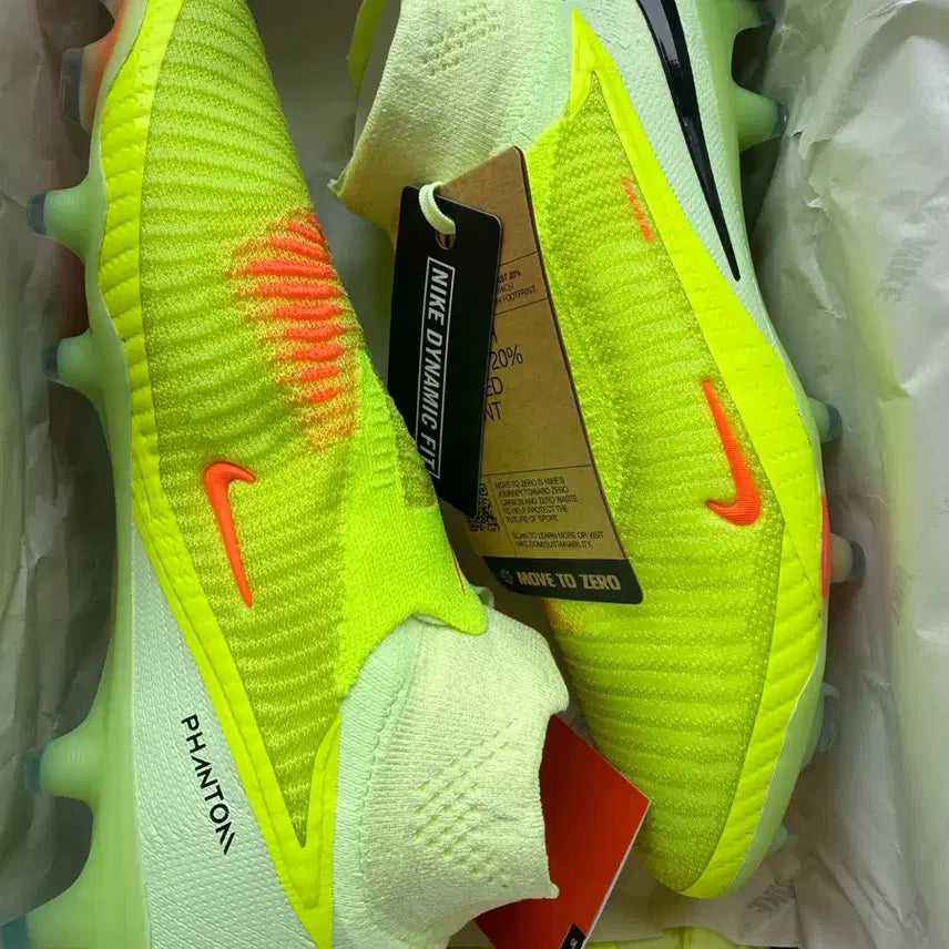 [BUNJANG] Nike Phantom 6 High Elite FG Soccer Cleats - Fluorescent Orange / 나이키 팬텀6 하이 엘리트 fg