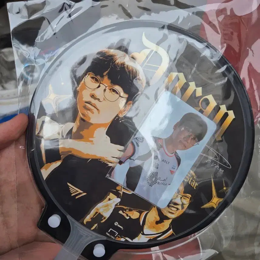 [SOLD OUT] t1 도란 응원부채 + 포토카드