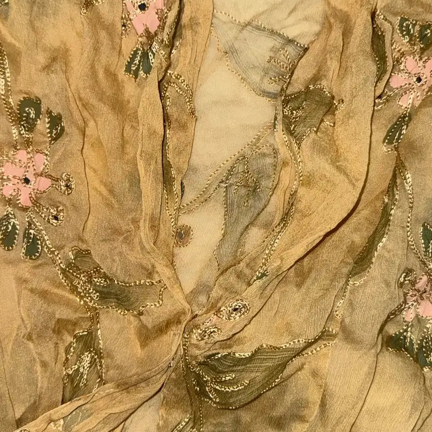 [BUNJANG] Vintage Oriental Fairy Layered Shirt / 빈티지 오리엔탈 페어리 레이어드 셔츠