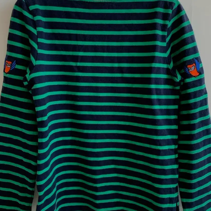 [BUNJANG] Lucky Chouette Striped T-shirt 36 / 럭키슈에뜨 스트라이프 티36