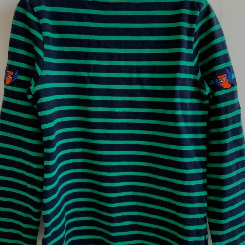 [BUNJANG] Lucky Chouette Striped T-shirt 36 / 럭키슈에뜨 스트라이프 티36