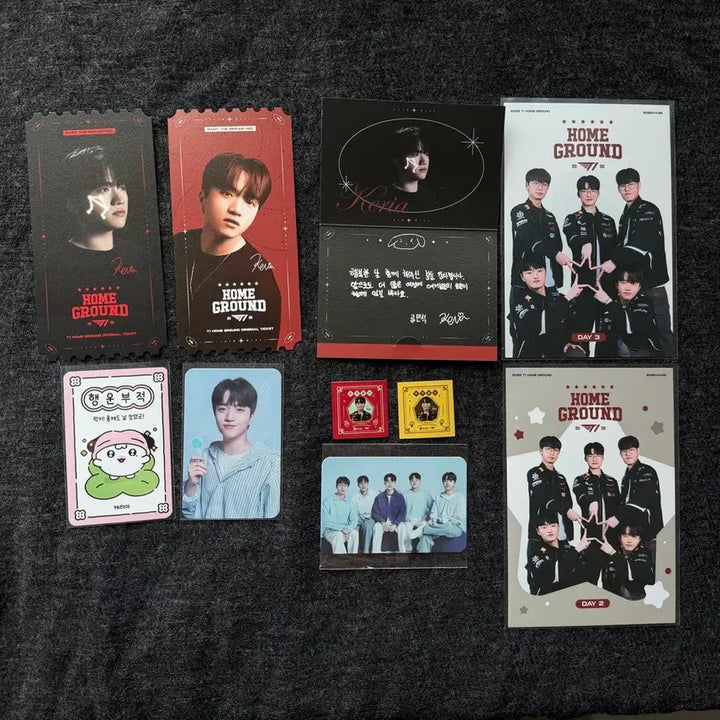 [SOLD OUT] T1 티원 홈그라운드 케리아 Keria 우리은행 포토카드 메시지카드 티켓
