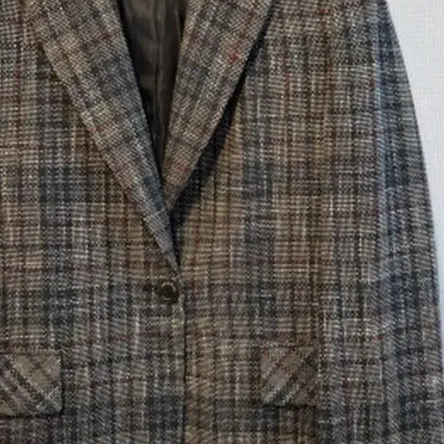 [BUNJANG] Sandro Checked Wool Blend Blazer / 산드로 체크 자켓 sandro 매장판정품 명품자켓 명품의류 피코트 반코트