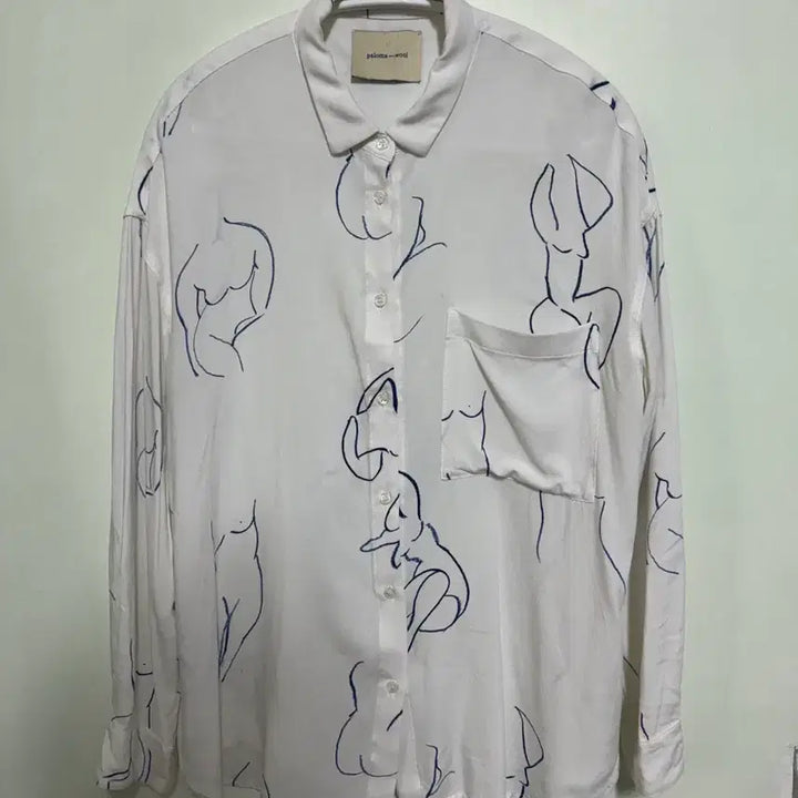 [BUNJANG] Paloma Wool Drawing Shirt / 팔로마울 드로잉 셔츠