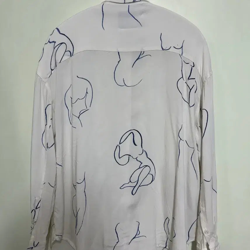 [BUNJANG] Paloma Wool Drawing Shirt / 팔로마울 드로잉 셔츠