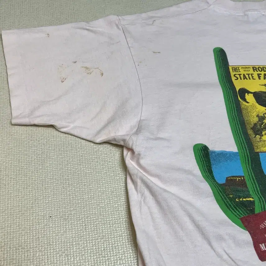 [BUNJANG] Vintage Marlboro Cactus Print T-shirt (XL) / 90s 빈티지 말보로 선인장프린팅 티셔츠 XL