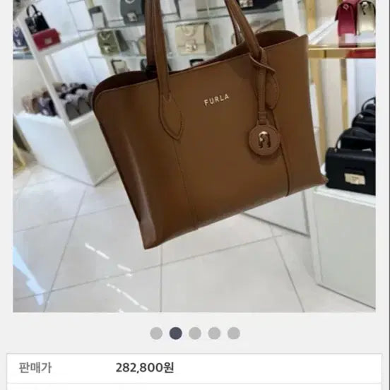 [BUNJANG] Furla Vittoria Tote Bag Shoulder Bag M Black / Furla 훌라 비토리아 토트백 숄더백 M 블랙