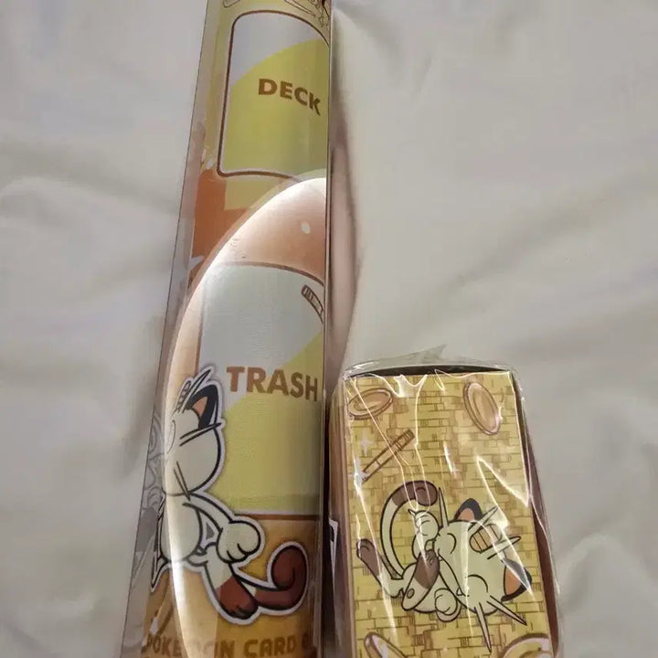 [BUNJANG] Pokemon Coin Rush Playmat &amp; Deck Case Set / 포켓몬 코인크러쉬 플레이매트 + 덱케이스