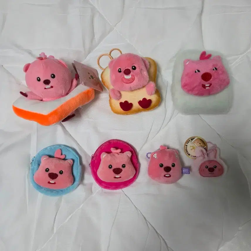 [BUNJANG] Bundle Set Luffy (Zanmang Luffy) Cute Keyring / 일괄 루피 인형 귀여운 키링 열쇠고리 잔망루피