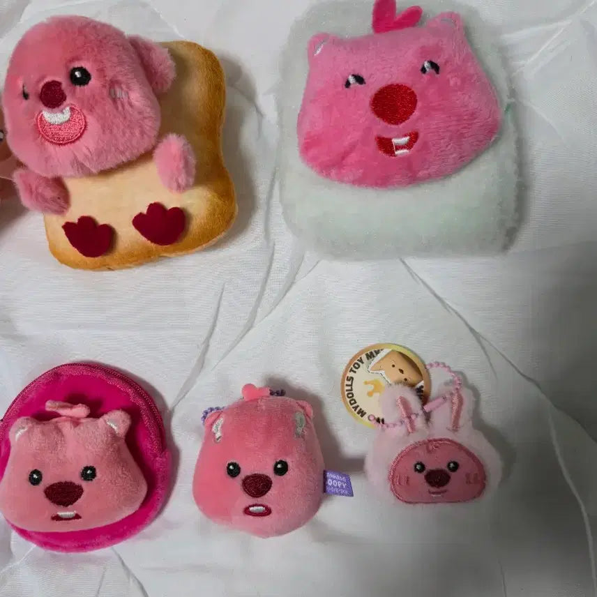 [BUNJANG] Bundle Set Luffy (Zanmang Luffy) Cute Keyring / 일괄 루피 인형 귀여운 키링 열쇠고리 잔망루피