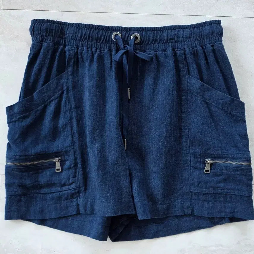 [BUNJANG] DKNY Linen Blend Cargo Shorts / DKNY 린넨혼방 카고 반바지.26~27인치