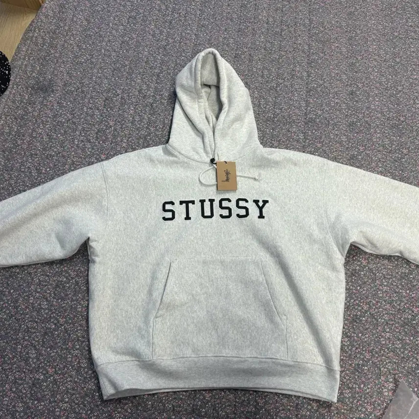 [BUNJANG] Stussy Ash Heart Hoodie / 스투시 STUSSY 후드티 애쉬헤더 새상품