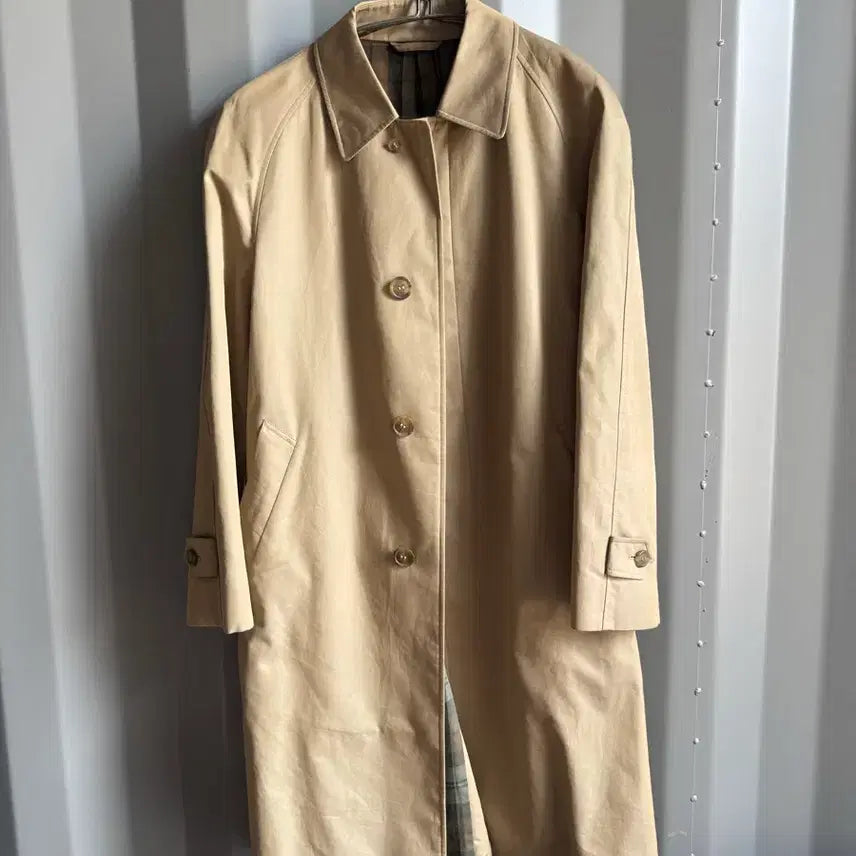 [BUNJANG] The Barn Classic Trench Coat Beige / 더반 트랜치코트