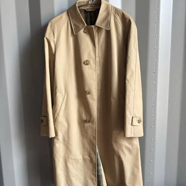 [BUNJANG] The Barn Classic Trench Coat Beige / 더반 트랜치코트