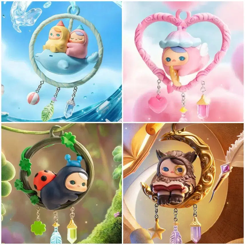[BUNJANG] Pop Mart Pooky Dream Wish - Owl, Ladybug, Sea Friendship, Love Arrow (Sealed) / [미개봉]팝마트 푸키 꿈속소원 - 올빼미 무당벌레 바다우정 사랑의화살