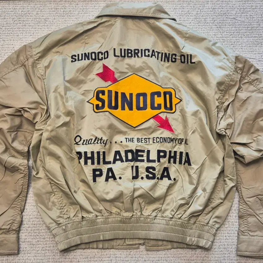[BUNJANG] Yellow Cone Sunoco Racing Jacket / 옐로우콘 Sunoco  레이싱 자켓 새제품