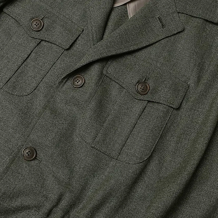 [BUNJANG] Man On The Boon Reda Traceable Wool Safari Jacket / 맨온더분 [Man On The Boon] 레다 울 사파리 자켓