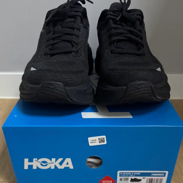 [SOLD OUT] 호카 본디 9 블랙 와이드 260