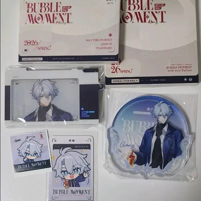 [BUNJANG] Honkai: Star Rail x Gong Cha Fyren Set / 붕괴 스타레일X공차 파이논 세트