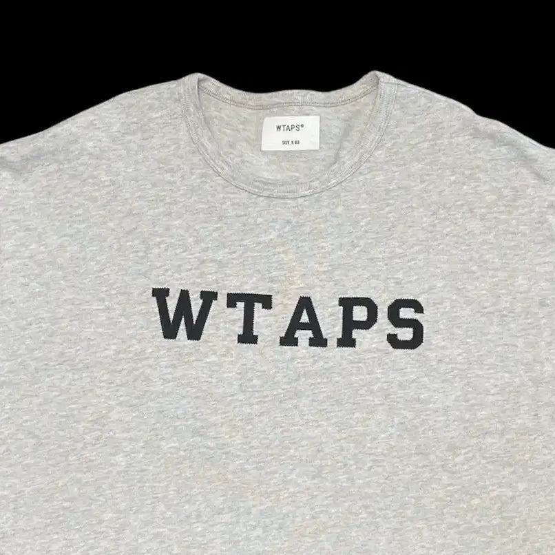 [BUNJANG] WTAPS Short Sleeve T-Shirt Heather Grey Size 03 (XL) / 더블탭스 반팔 티셔츠 컬러 헤더그레이 사이즈 03