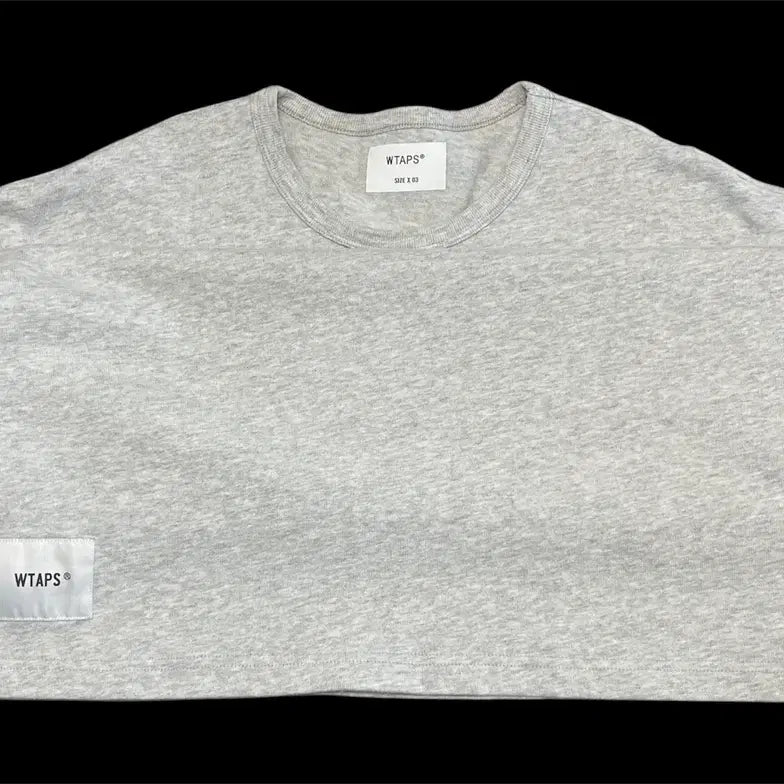 [BUNJANG] WTAPS Short Sleeve T-Shirt Heather Grey Size 03 (XL) / 더블탭스 반팔 티셔츠 컬러 헤더그레이 사이즈 03
