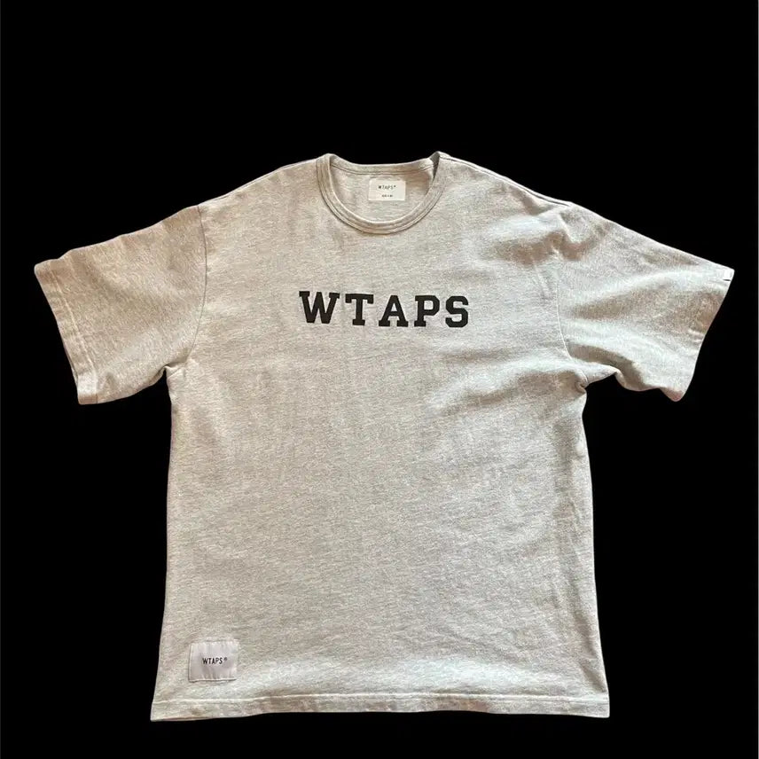 [BUNJANG] WTAPS Short Sleeve T-Shirt Heather Grey Size 03 (XL) / 더블탭스 반팔 티셔츠 컬러 헤더그레이 사이즈 03
