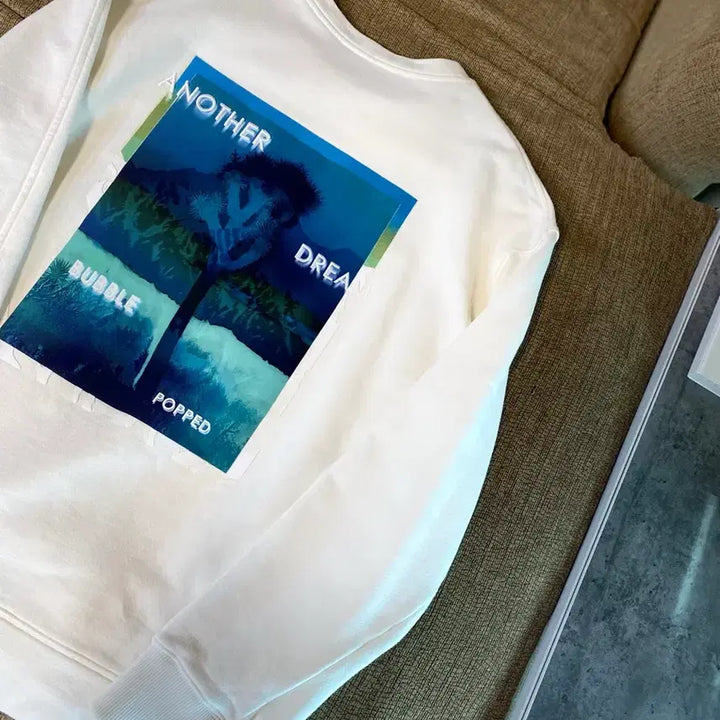 [BUNJANG] Time Homme x Artist Lee Kyungdon Collaboration Sweatshirt / 타임옴므 X 아티스트 이경돈 콜라보 맨투맨 ㅡ 100~105