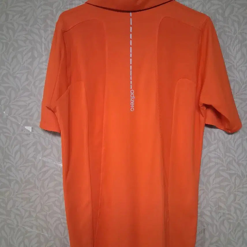 [BUNJANG] Adidas Orange Short Sleeve Polo T-Shirt (XL) / 아디다스 오렌지색 반팔 폴로 티셔츠(105)