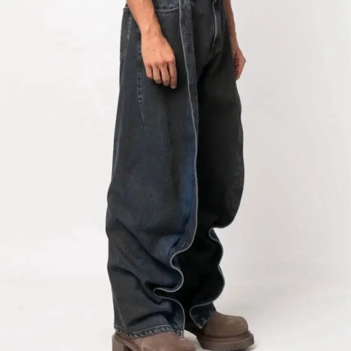 [BUNJANG] Y Project Banana Jeans Black Navy Size 30 / 30)와이프로젝트 바나나진 블랙 네이비