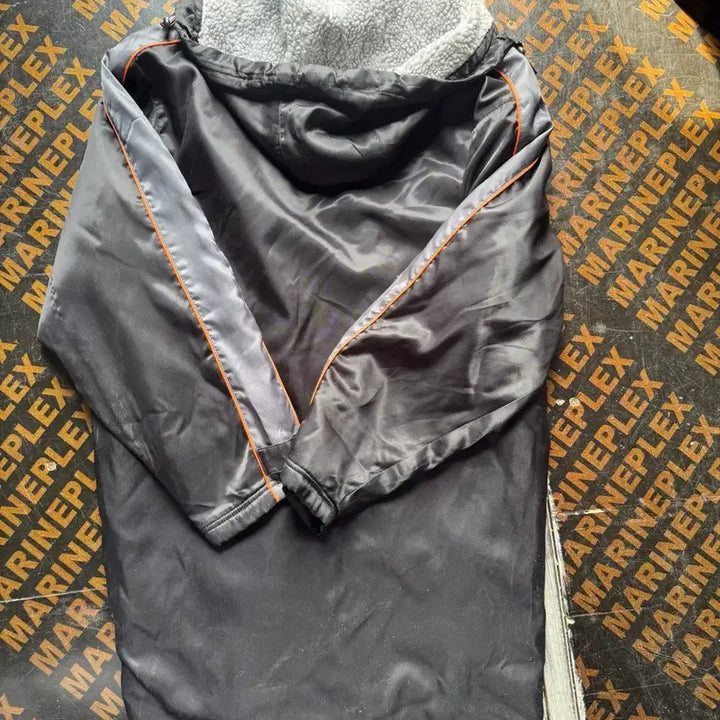 [BUNJANG] Reebok Fleece Long Padding Jacket / 리복 양털롱패딩