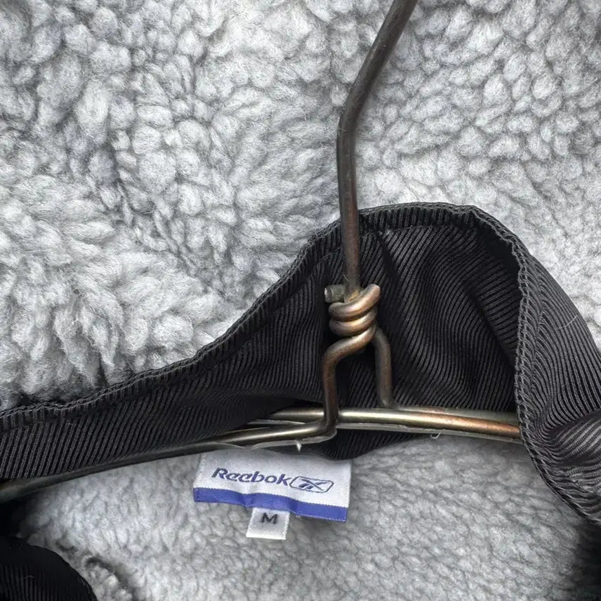 [BUNJANG] Reebok Fleece Long Padding Jacket / 리복 양털롱패딩