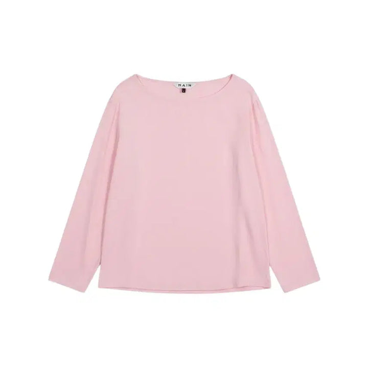 [BUNJANG] Nine Rayon Round Long Sleeve T-Shirt / 여성F / 나인 레이온 라운드 긴팔티셔츠PK 0-63