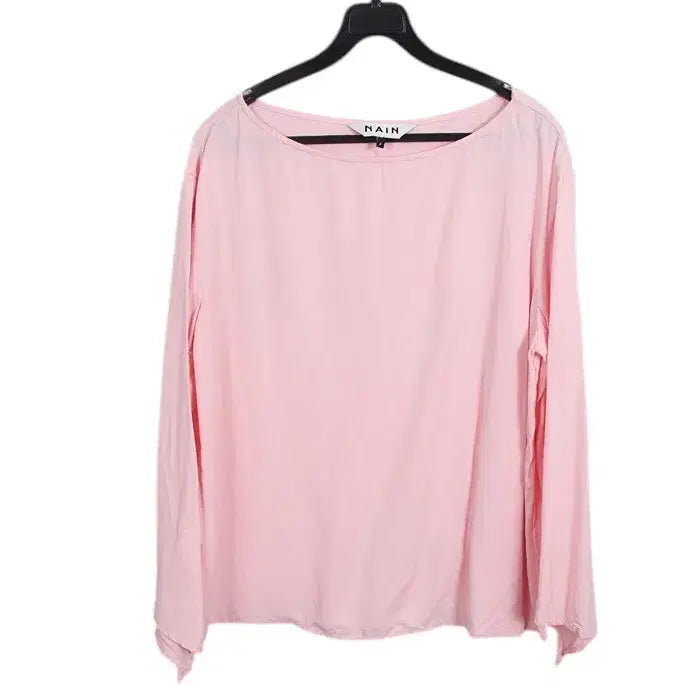 [BUNJANG] Nine Rayon Round Long Sleeve T-Shirt / 여성F / 나인 레이온 라운드 긴팔티셔츠PK 0-63