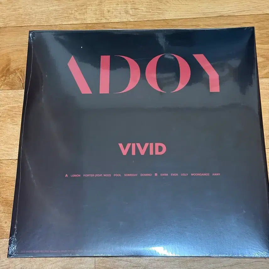 [BUNJANG] ADOY Vivid LP Vinyl / 아도이 LP  vivid 미개봉 새제품