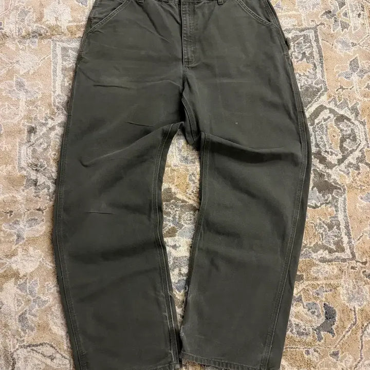 [BUNJANG] Carhartt Vintage B11 Single Knee Work Pants Moss Green (36x34) / [칼하트] 오리지널 빈티지 B11 싱글니 워크팬츠 모스그린 (36x34)