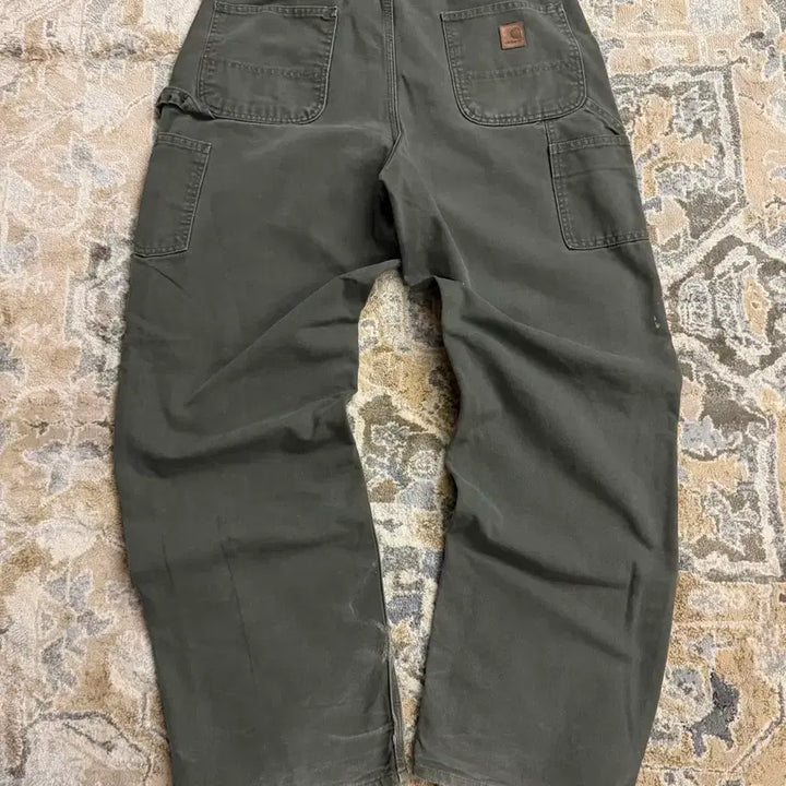 [BUNJANG] Carhartt Vintage B11 Single Knee Work Pants Moss Green (36x34) / [칼하트] 오리지널 빈티지 B11 싱글니 워크팬츠 모스그린 (36x34)